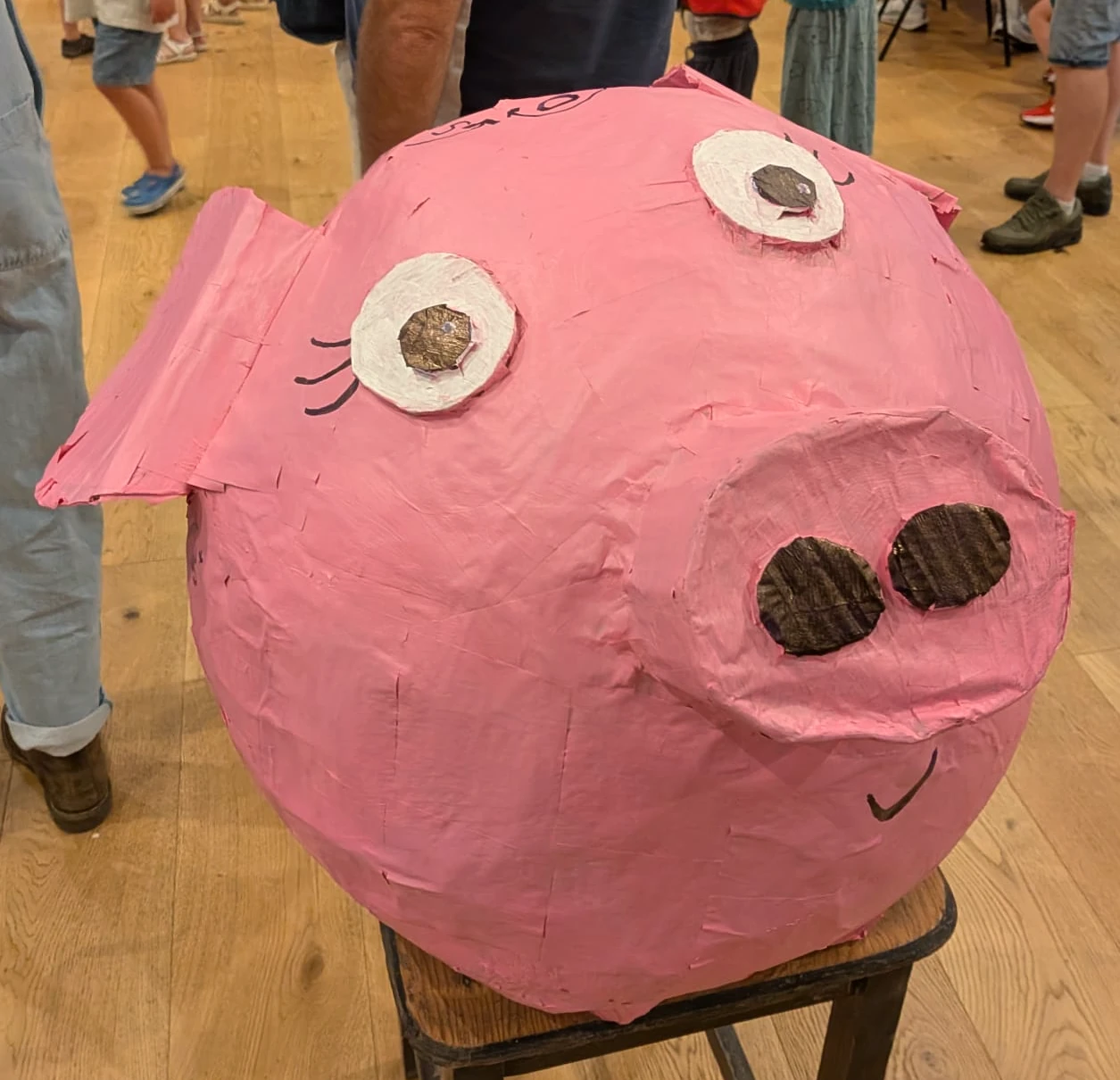 Bacon History! Pig Racing a Roaring Success